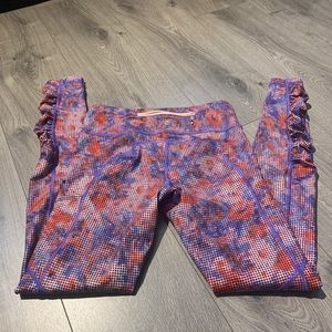 Lululemon full links ruffled leggings